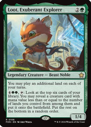 Loot, Exuberant Explorer (PPECL-106) - Promo Pack: Lorwyn Eclipsed Foil | Grognard Games