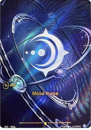Mind Rune (Alternate Art) (R03a) - Spiritforged Foil | Grognard Games