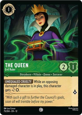 The Queen - Evil Ruler (75/204) - Wilds Unknown | Grognard Games
