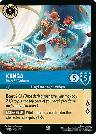 Kanga - Peaceful Gatherer (Foil) (138/204) - Winterspell Cold Foil | Grognard Games