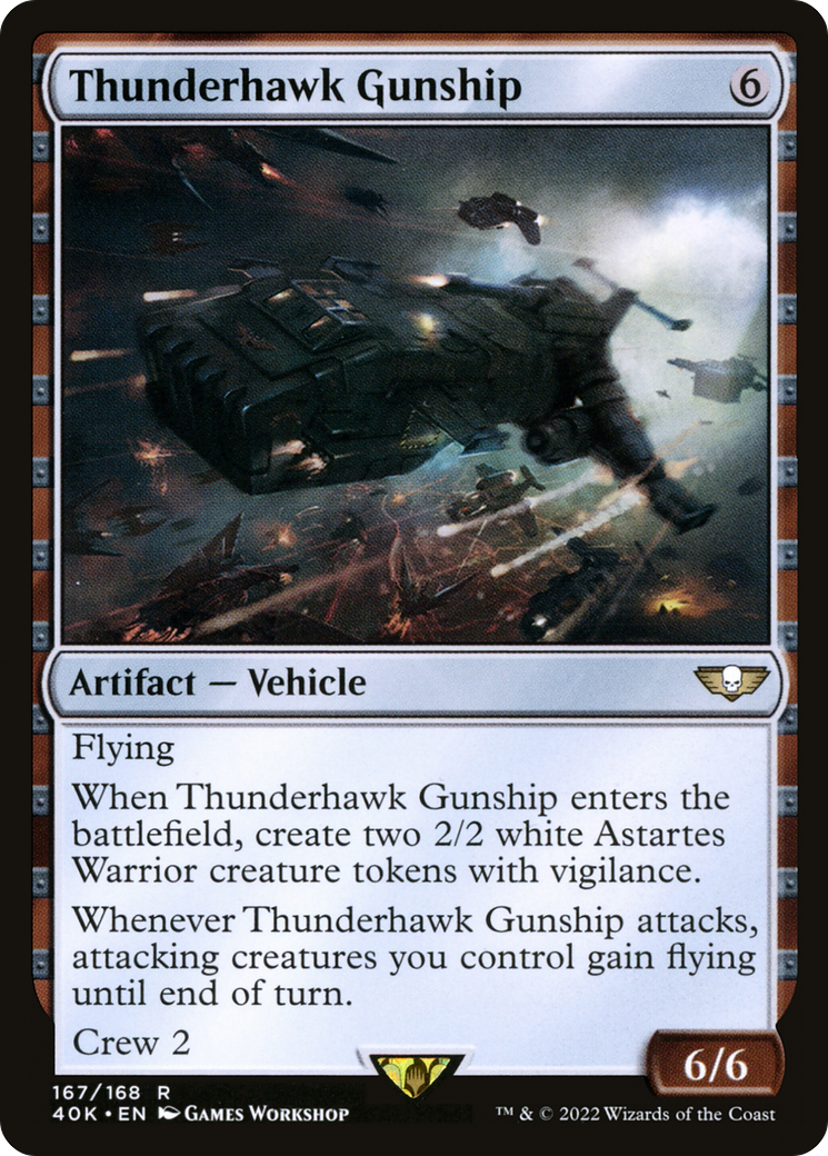 Thunderhawk Gunship [Universes Beyond: Warhammer 40,000] | Grognard Games