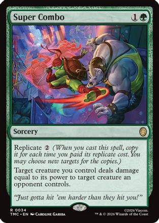 Super Combo (TMC-034) - Commander: Teenage Mutant Ninja Turtles Foil | Grognard Games