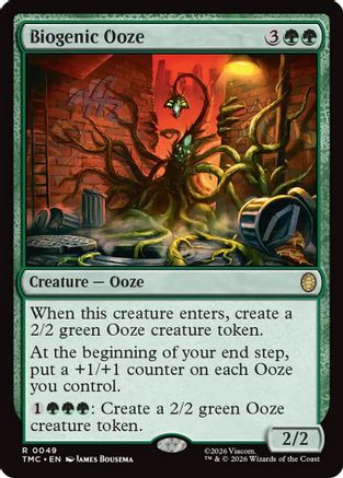 Biogenic Ooze (TMC-049) - Commander: Teenage Mutant Ninja Turtles | Grognard Games