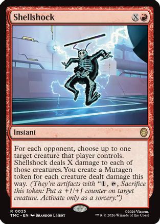 Shellshock (TMC-025) - Commander: Teenage Mutant Ninja Turtles Foil | Grognard Games