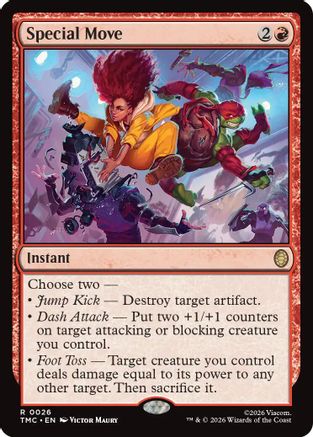 Special Move (TMC-026) - Commander: Teenage Mutant Ninja Turtles | Grognard Games