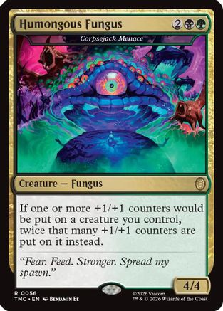 Humongous Fungus - Corpsejack Menace (TMC-056) - Commander: Teenage Mutant Ninja Turtles | Grognard Games