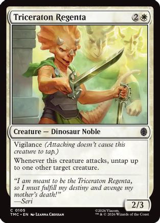 Triceraton Regenta (TMC-105) - Commander: Teenage Mutant Ninja Turtles | Grognard Games