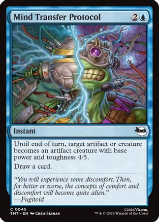Mind Transfer Protocol (TMT-045) - Teenage Mutant Ninja Turtles Foil | Grognard Games
