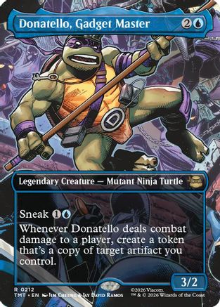 Donatello, Gadget Master (Borderless) (TMT-212) - Teenage Mutant Ninja Turtles | Grognard Games