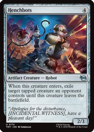 Henchbots (TMT-174) - Teenage Mutant Ninja Turtles Foil | Grognard Games