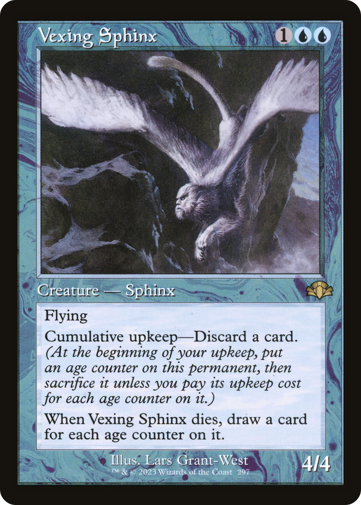 Vexing Sphinx (Retro) [Dominaria Remastered] | Grognard Games