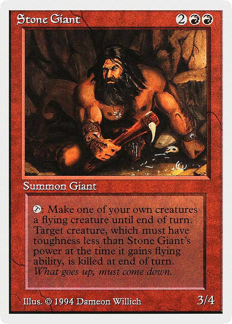 Stone Giant [Summer Magic / Edgar] | Grognard Games