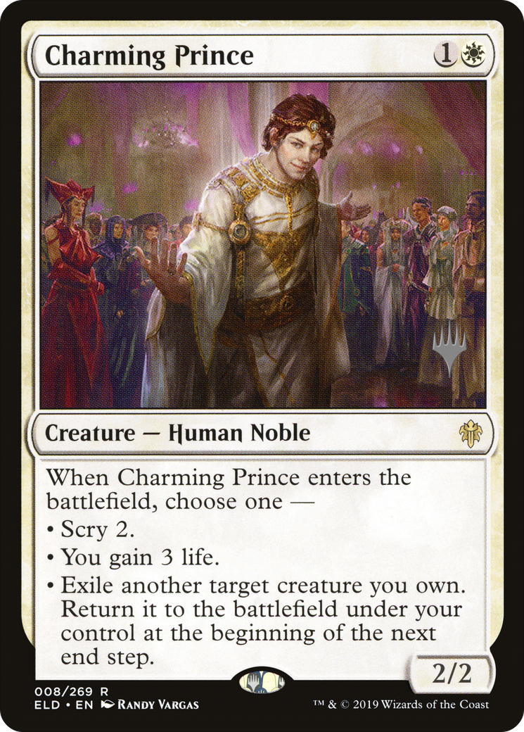 Charming Prince (Promo Pack) [Throne of Eldraine Promos] | Grognard Games