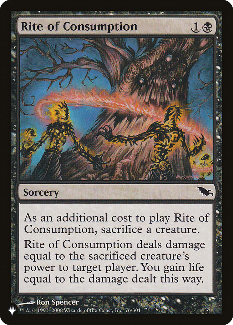 Rite of Consumption [The List] | Grognard Games