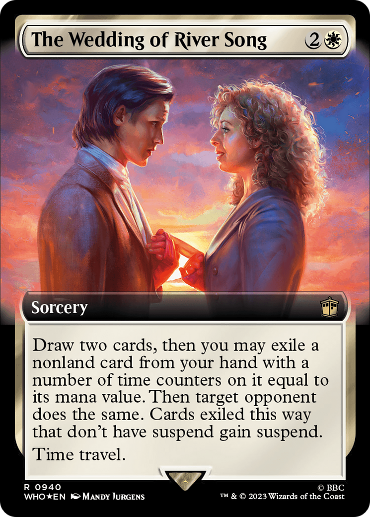 The Wedding of River Song (Extended Art) (Surge Foil) [Doctor Who] | Grognard Games