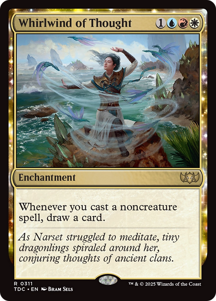 Whirlwind of Thought [Tarkir: Dragonstorm Commander] | Grognard Games