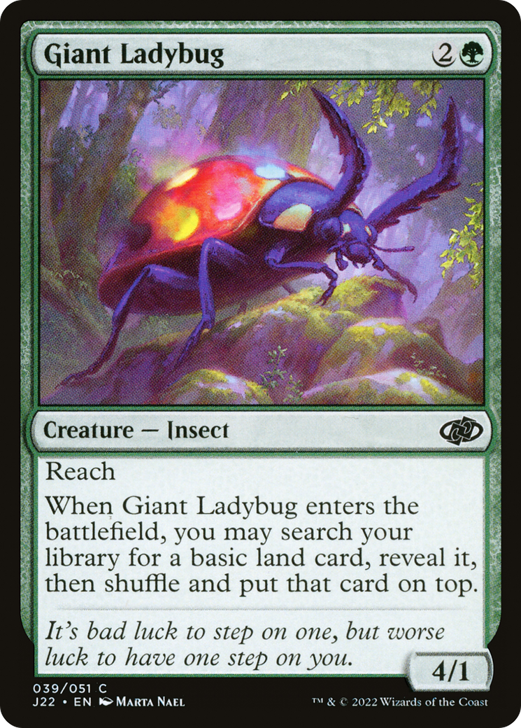Giant Ladybug [Jumpstart 2022] | Grognard Games