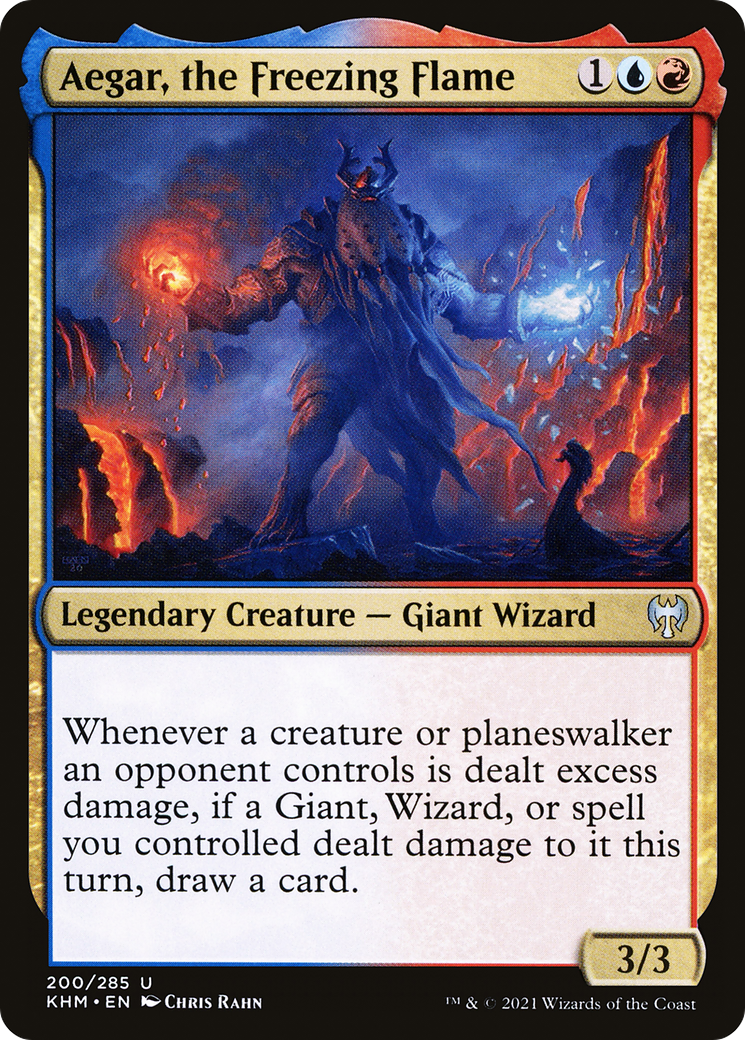 Aegar, the Freezing Flame [Kaldheim] | Grognard Games