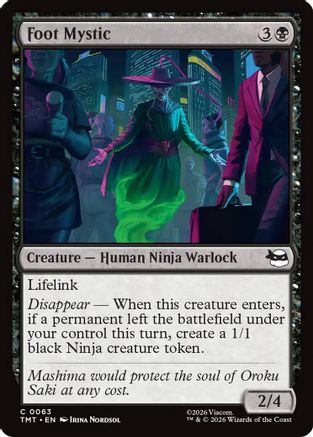 Foot Mystic (TMT-063) - Teenage Mutant Ninja Turtles Foil | Grognard Games