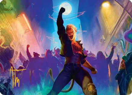 Sally Pride, Lioness Leader Art Card (ASTMT-003) - Art Series: Teenage Mutant Ninja Turtles | Grognard Games