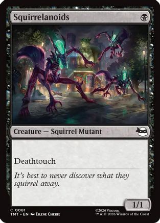 Squirrelanoids (TMT-081) - Teenage Mutant Ninja Turtles Foil | Grognard Games