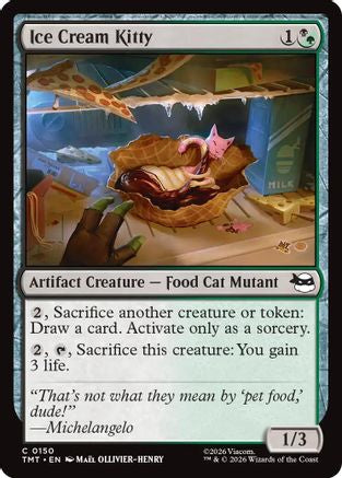 Ice Cream Kitty (TMT-150) - Teenage Mutant Ninja Turtles | Grognard Games