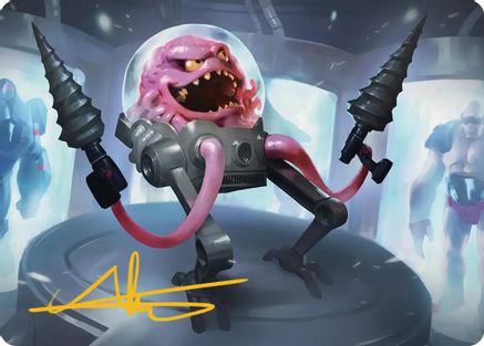 Krang, Master Mind Art Card (4/54) (ASTMT-004) - Art Series: Teenage Mutant Ninja Turtles | Grognard Games