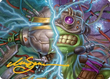 Mind Transfer Protocol Art Card (ASTMT-005) - Art Series: Teenage Mutant Ninja Turtles | Grognard Games