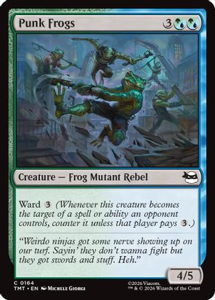 Punk Frogs (TMT-164) - Teenage Mutant Ninja Turtles Foil | Grognard Games