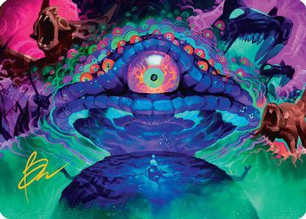 Humongous Fungus Art Card (Gold-Stamped Signature) (ASTMT-045) - Art Series: Teenage Mutant Ninja Turtles | Grognard Games