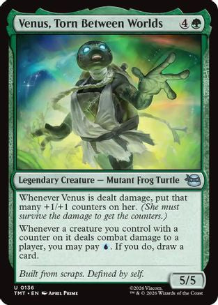 Venus, Torn Between Worlds (TMT-136) - Teenage Mutant Ninja Turtles | Grognard Games