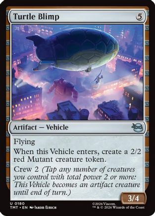 Turtle Blimp (TMT-180) - Teenage Mutant Ninja Turtles | Grognard Games