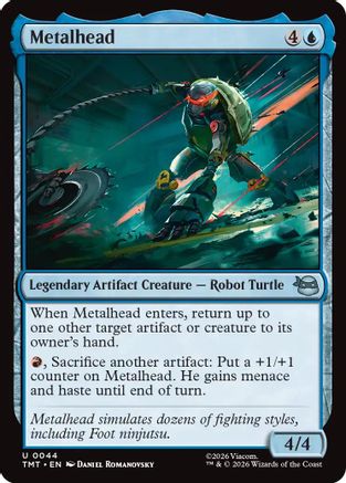 Metalhead (TMT-044) - Teenage Mutant Ninja Turtles Foil | Grognard Games