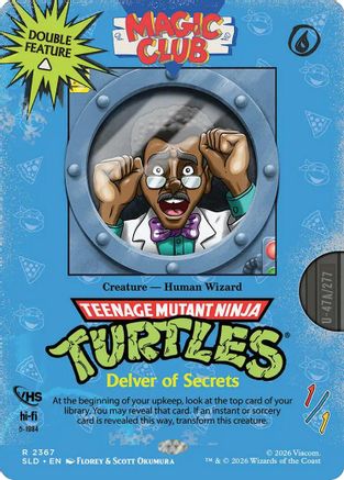 Delver of Secrets (2367) (SLD-2367) - Secret Lair Drop Series Foil | Grognard Games