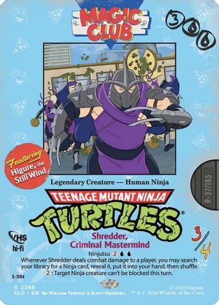 Shredder, Criminal Mastermind - Higure, the Still Wind (SLD-2368) - Secret Lair Drop Series Foil | Grognard Games