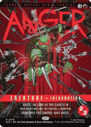 Anger (2375) (SLD-2375) - Secret Lair Drop Series Foil | Grognard Games