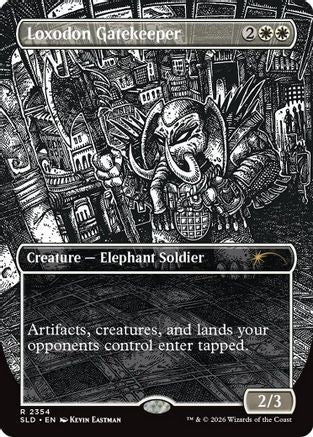Loxodon Gatekeeper (2354) (SLD-2354) - Secret Lair Drop Series | Grognard Games