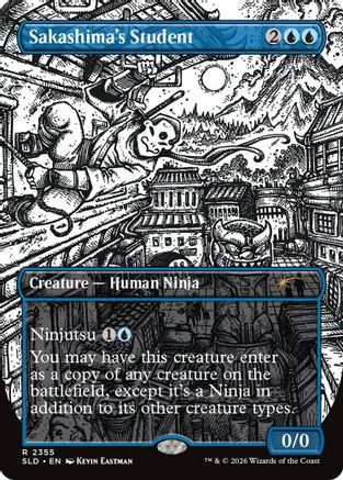 Sakashima's Student (2355) (SLD-2355) - Secret Lair Drop Series | Grognard Games