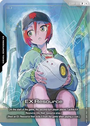 EX Resource (EXRP-009) (Mobile Suit Gundam GQuuuuuuX) - Promotional EX Resource Tokens (EXRP-009) Holofoil | Grognard Games