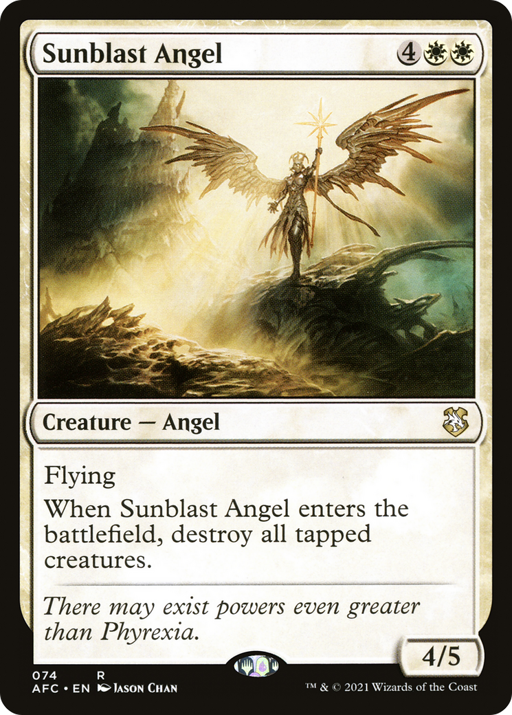 Sunblast Angel [Dungeons & Dragons: Adventures in the Forgotten Realms Commander] | Grognard Games