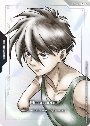 Resource (RP-024) (Mobile Suit Gundam Wing) - Promotional Resource Tokens (RP-024) Holofoil | Grognard Games