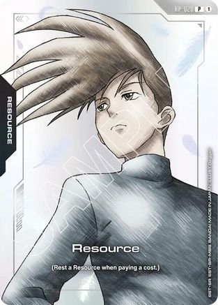 Resource (RP-028) (Mobile Suit Gundam Wing) - Promotional Resource Tokens (RP-028) Holofoil | Grognard Games