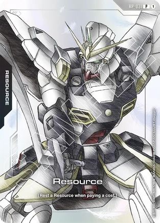 Resource (RP-031) (Mobile Suit Gundam Wing) - Promotional Resource Tokens (RP-031) Holofoil | Grognard Games