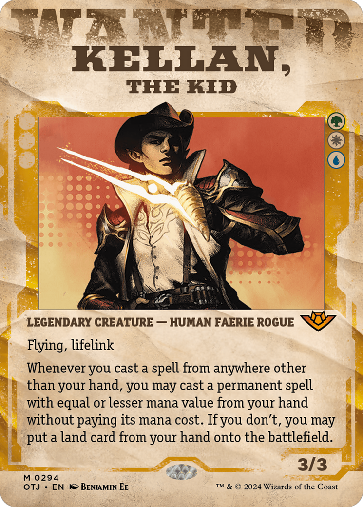 Kellan, the Kid (Showcase) [Outlaws of Thunder Junction] | Grognard Games