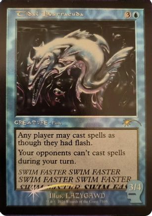 Tidal Barracuda (SLD-7105) - Secret Lair Drop Series Foil | Grognard Games