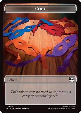 Copy // Mutagen Double-Sided Token (TMT-1 // 9) - Teenage Mutant Ninja Turtles | Grognard Games