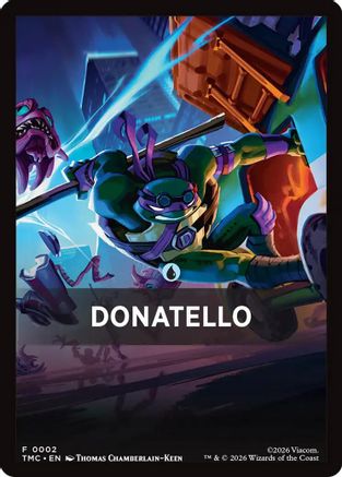 Donatello Theme Card (TMC-002) - Commander: Teenage Mutant Ninja Turtles | Grognard Games