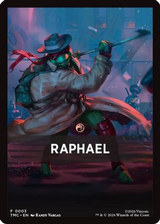 Raphael Theme Card (TMC-003) - Commander: Teenage Mutant Ninja Turtles | Grognard Games