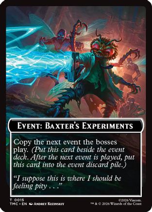 Event: Baxter's Experiments (TMC-015) - Commander: Teenage Mutant Ninja Turtles | Grognard Games
