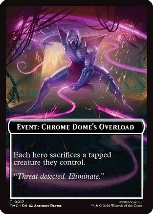 Event: Chrome Dome's Overload (TMC-017) - Commander: Teenage Mutant Ninja Turtles | Grognard Games